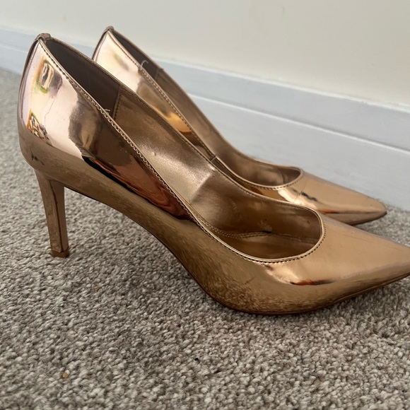 Dune London Shoes - Rose gold Dune heels size 4